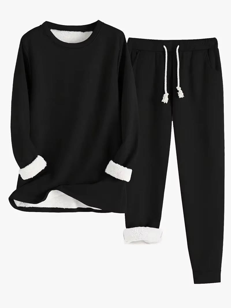 Lounge Two Piece Set - Black