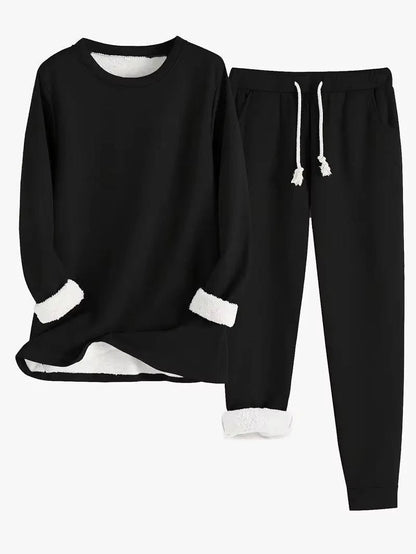 Lounge Two Piece Set - Black