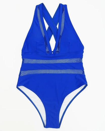 Mesh One Piece Swimsuit