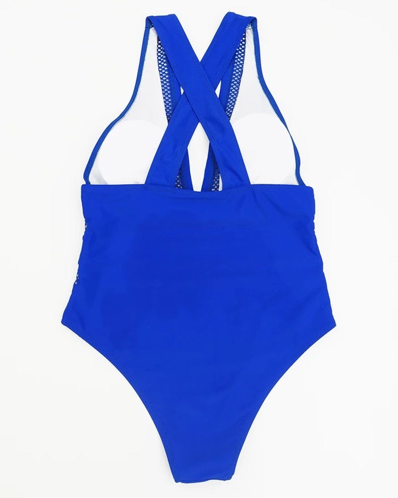 Mesh One Piece Swimsuit