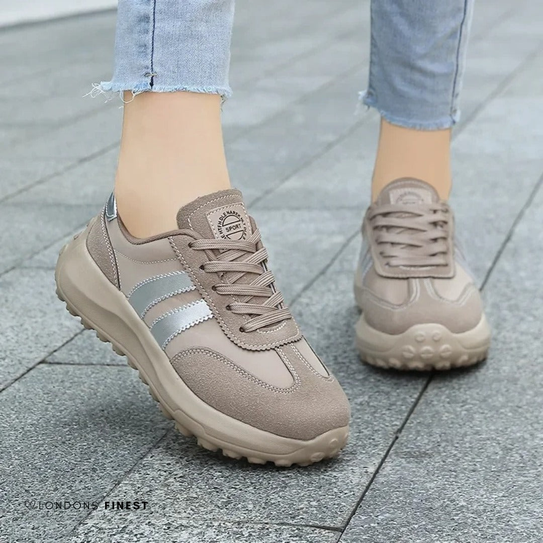 Chunky Platform Sneakers - Khaki