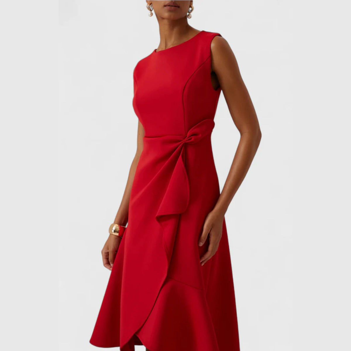 Formal Wedding Guest Midi Dress