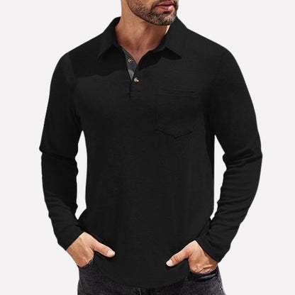 Crew Neck T Shirt - Black