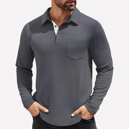 Crew Neck T Shirt - Dark Gray