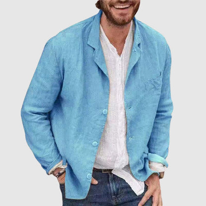 Casual Blazer Jacket - Blue