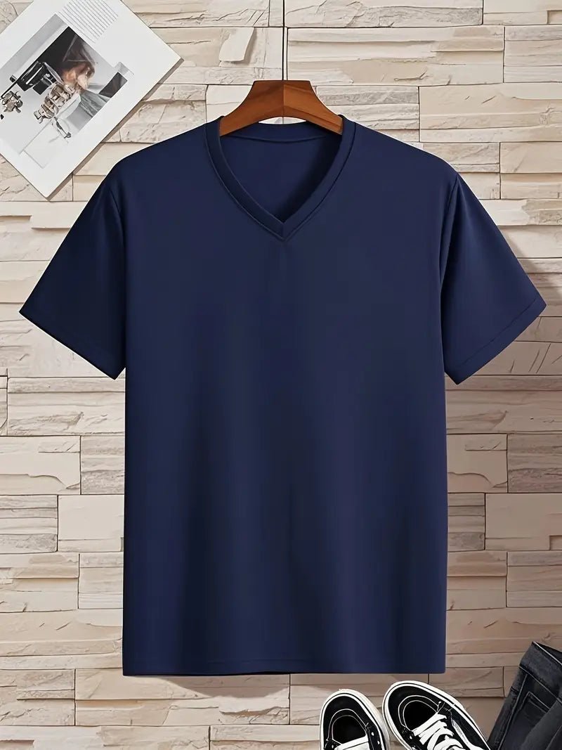 Men's Slim-Fit V-Neck T-Shirt