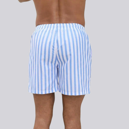 Striped Swim Trunks
