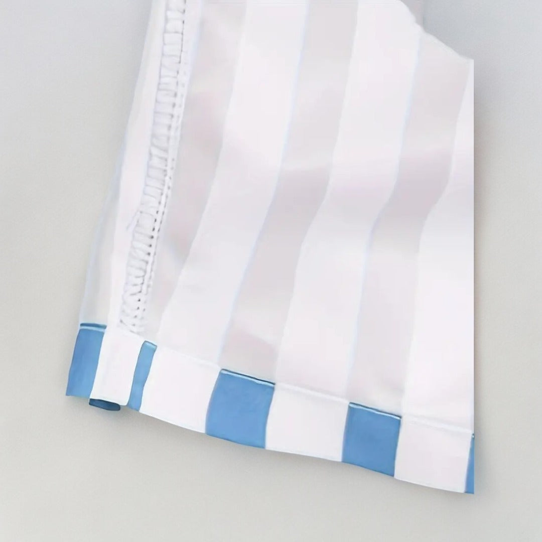 Striped Swim Trunks