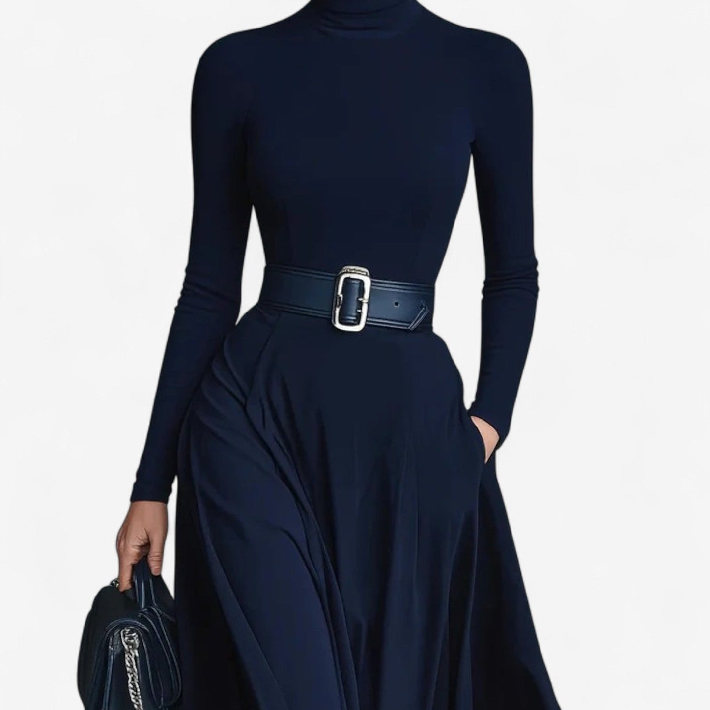 Formal Long Sleeve Maxi Dress