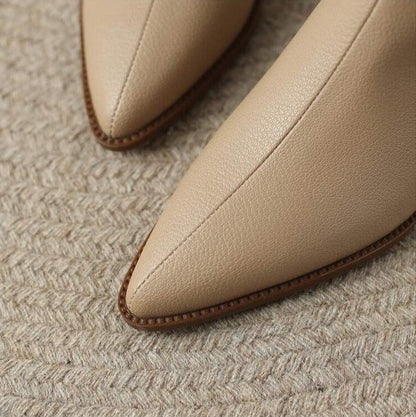 Block Heel Ankle Boots