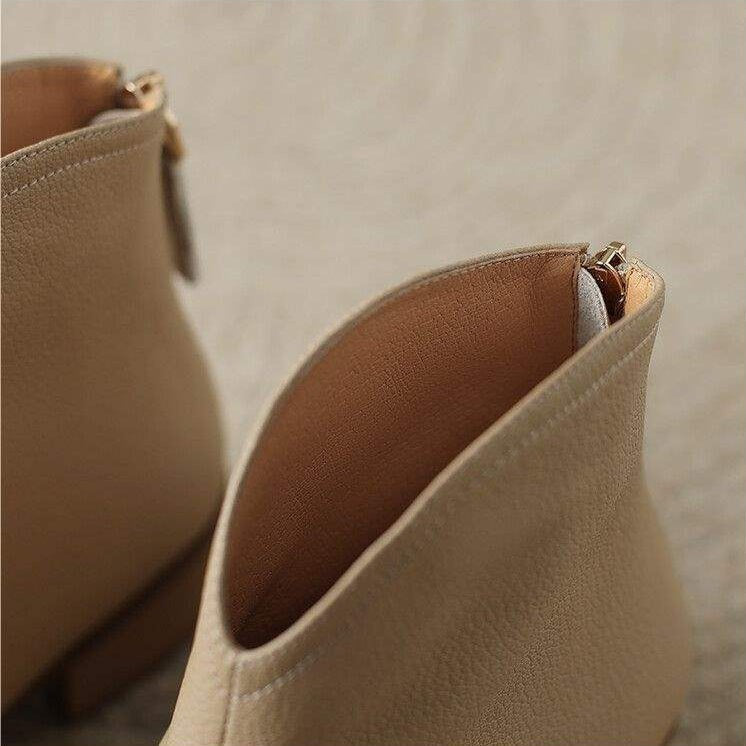 Block Heel Ankle Boots