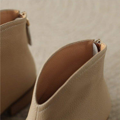 Block Heel Ankle Boots