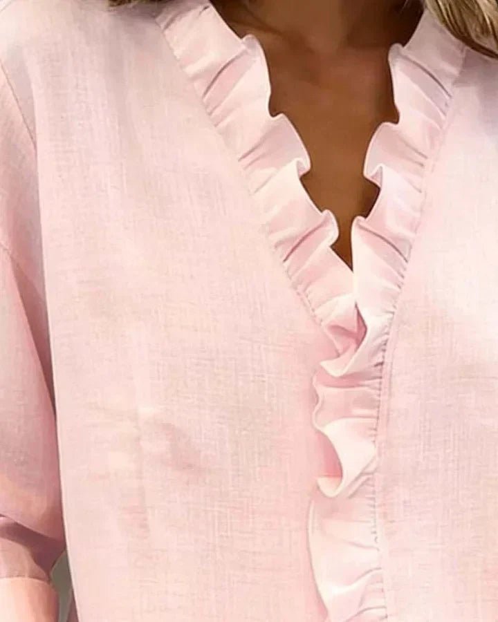 Women's V-Neck Blouse