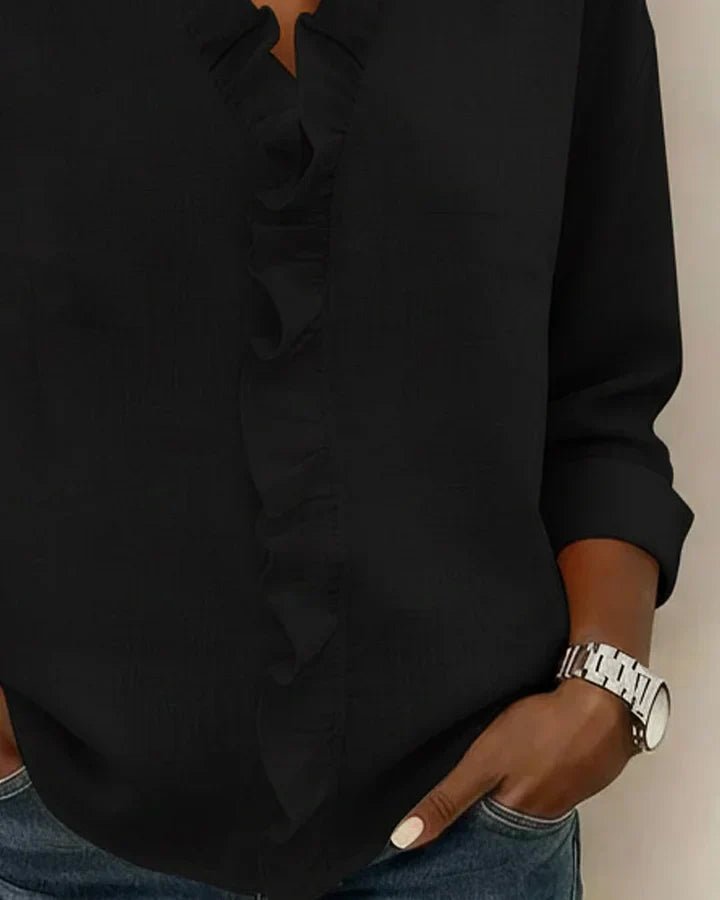 Women's V-Neck Blouse