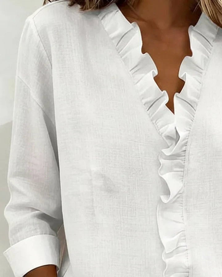 Women's V-Neck Blouse
