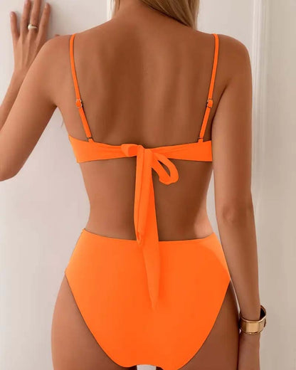 High Waisted Bikini Set