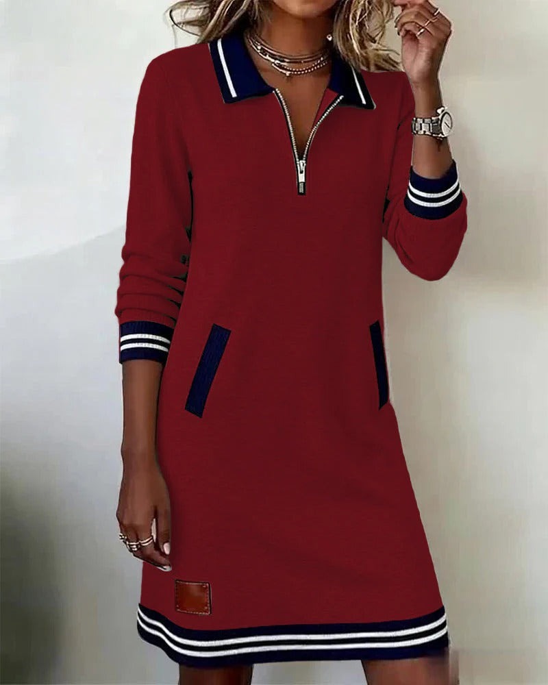 Long Sleeve Sweater Dress