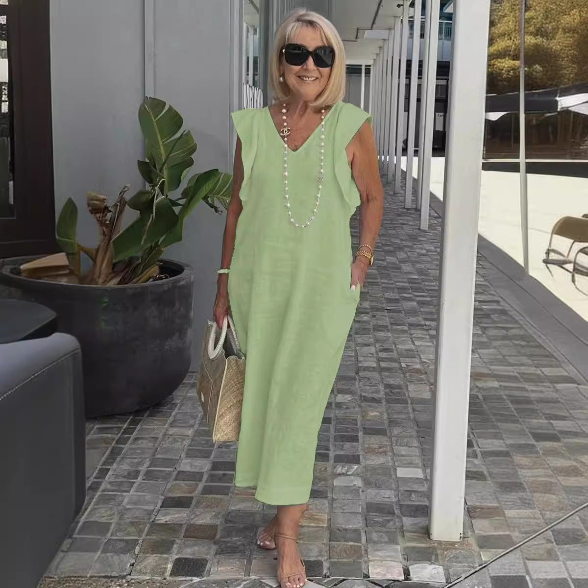 Sleeveless Summer Dress