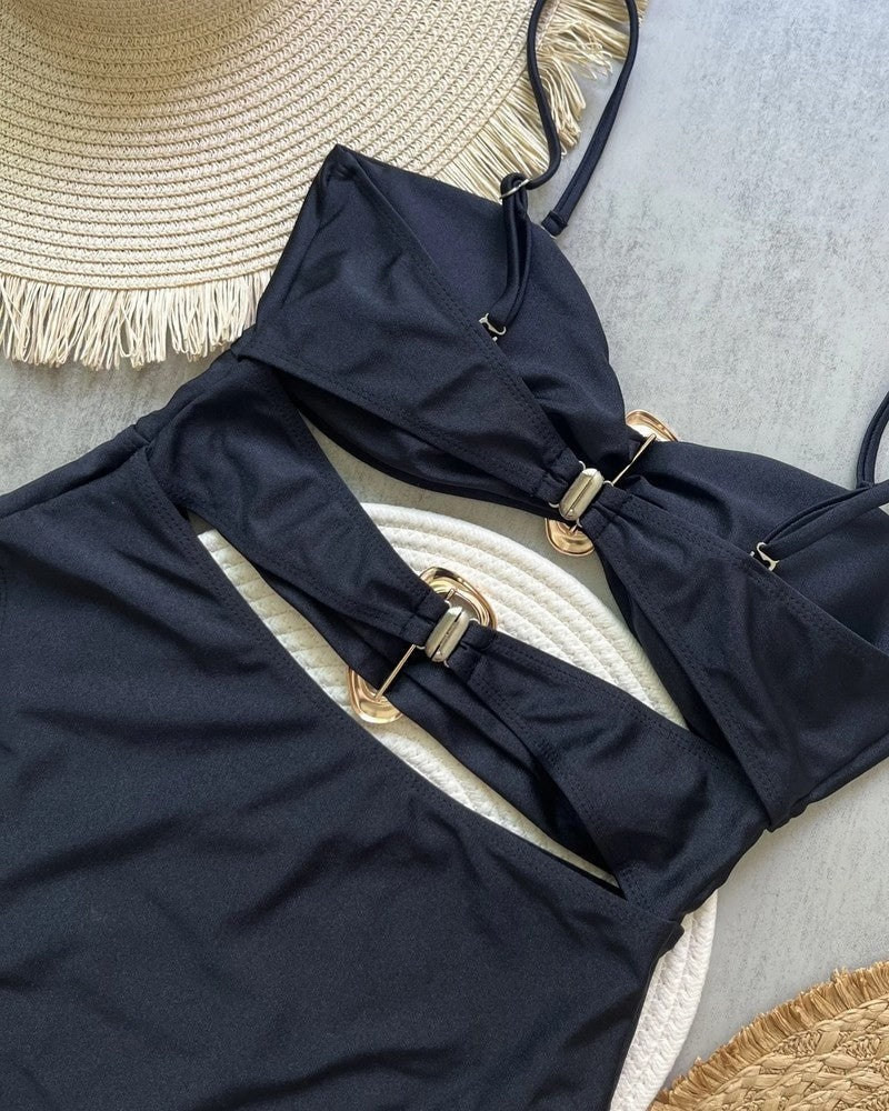 Strapless One Piece Swimsuit