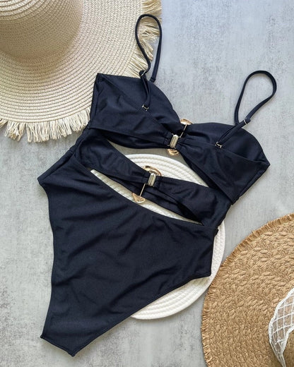 Strapless One Piece Swimsuit