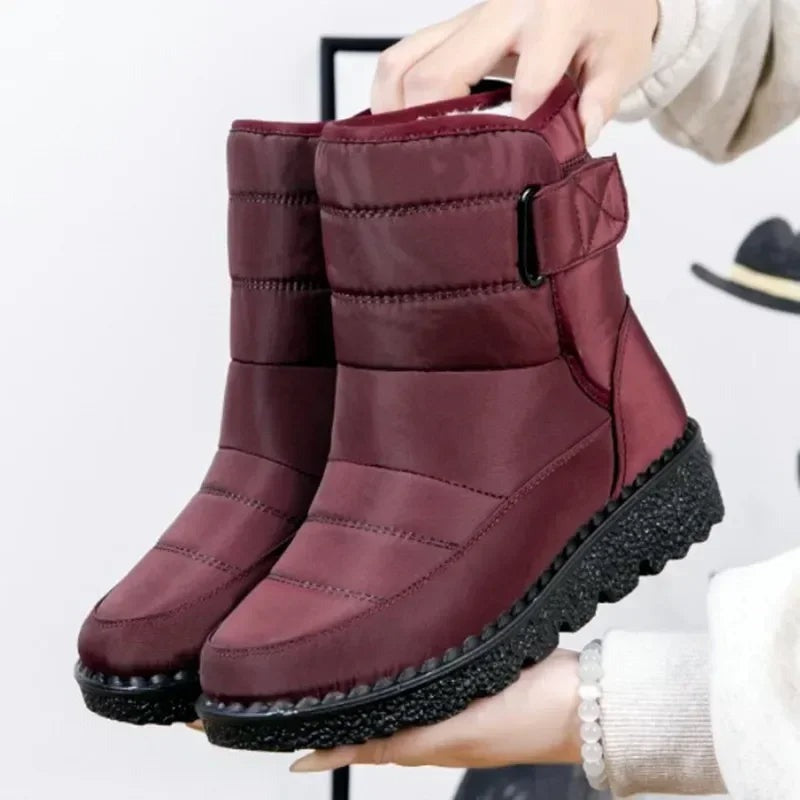 Winter Snow Boots - Red