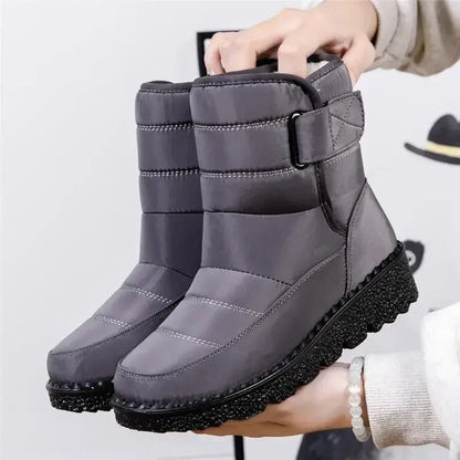 Winter Snow Boots - Gray