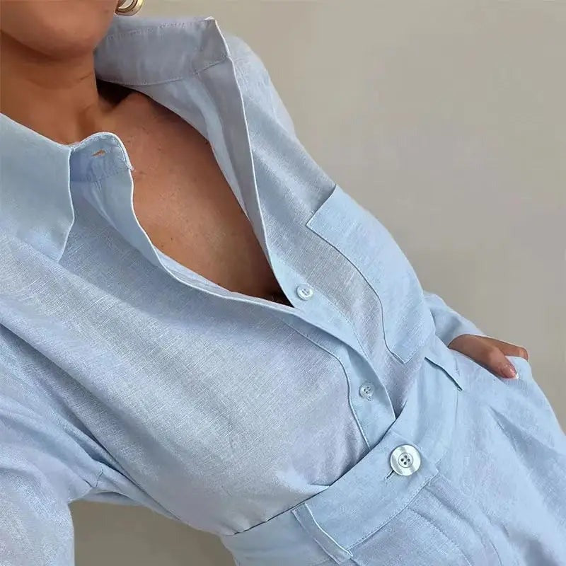 Shirt Shorts Two Piece Set