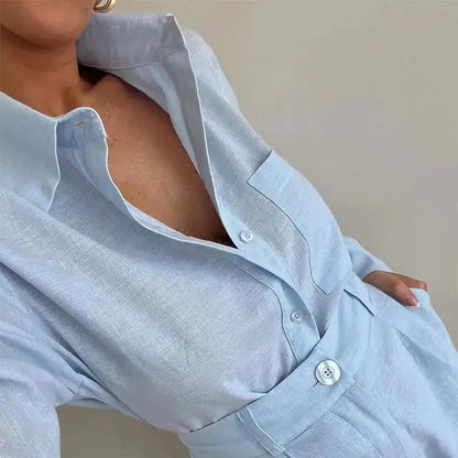 Shirt Shorts Two Piece Set