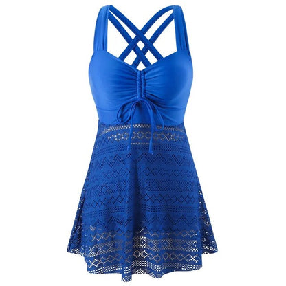 Tankini Swimsuit Set - Blue