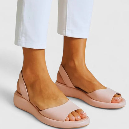 Orthopedic Platform Sandals - Pink