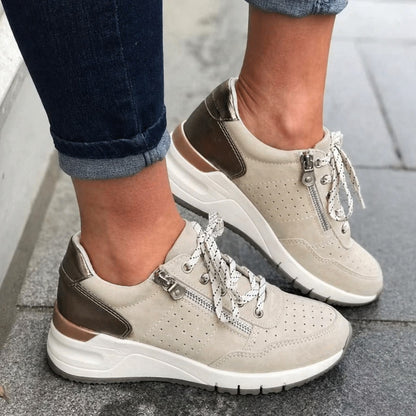 Orthopedic Walking Sneakers - Khaki