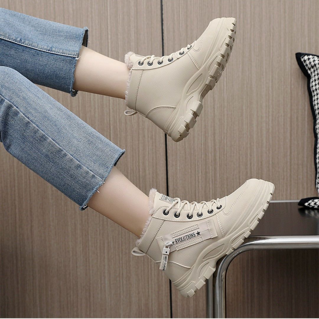 Faux Fur Snow Boots