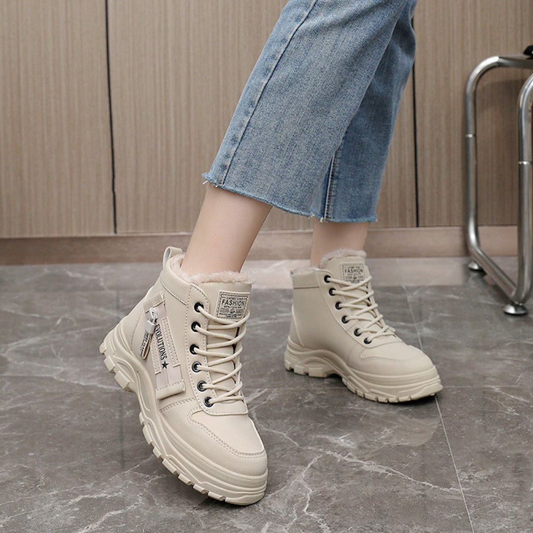 Faux Fur Snow Boots