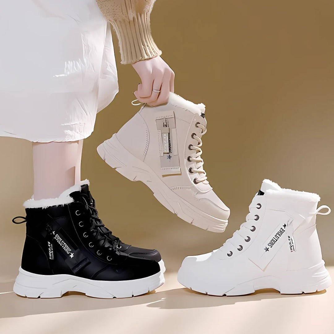 Faux Fur Snow Boots