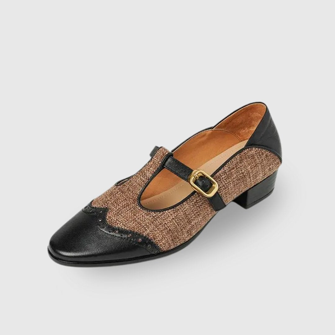 Women's Leather Mary Jane Shoes