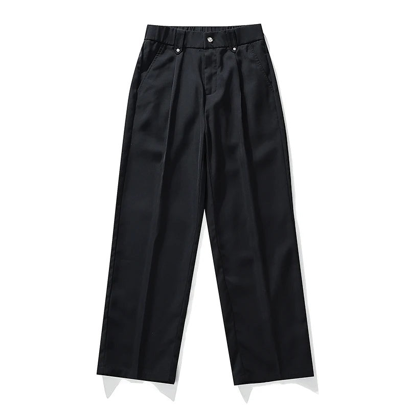 Pleated Wide Leg Pants