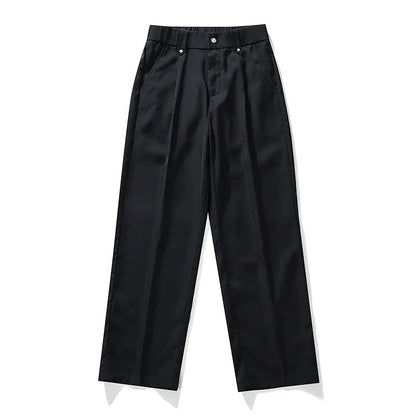 Pleated Wide Leg Pants