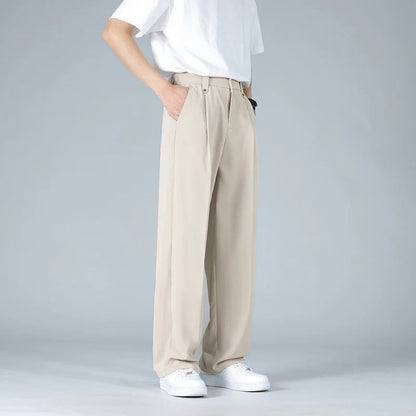 Pleated Wide Leg Pants
