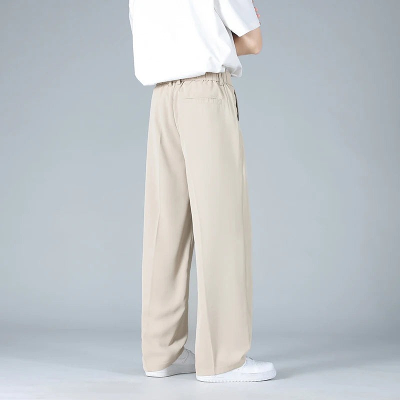 Pleated Wide Leg Pants
