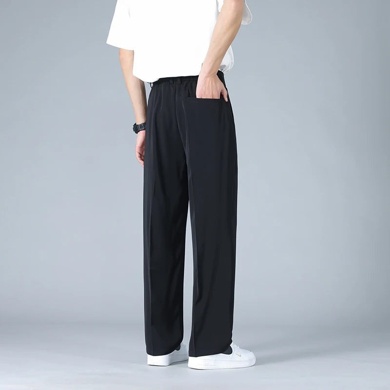 Pleated Wide Leg Pants
