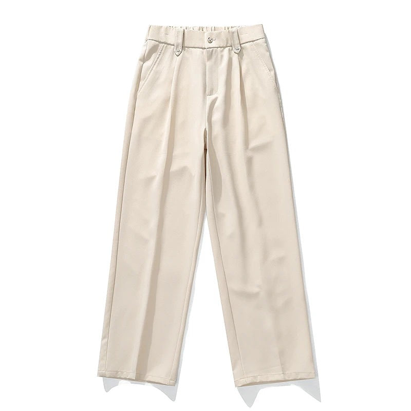 Pleated Wide Leg Pants