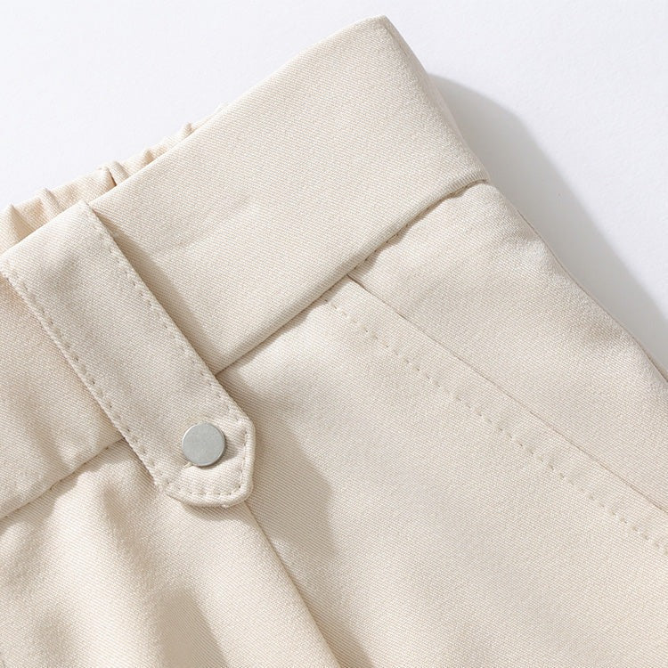 Pleated Wide Leg Pants