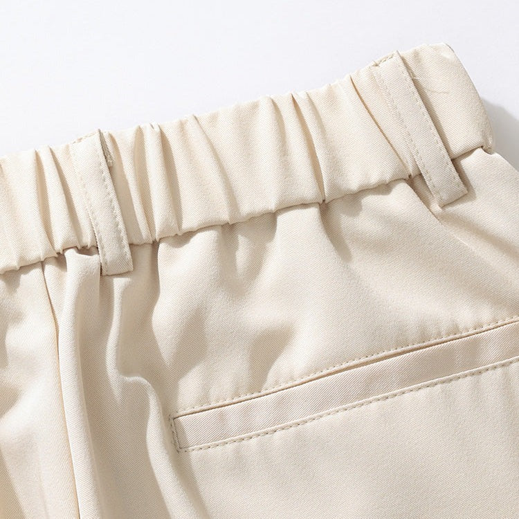Pleated Wide Leg Pants