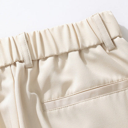 Pleated Wide Leg Pants
