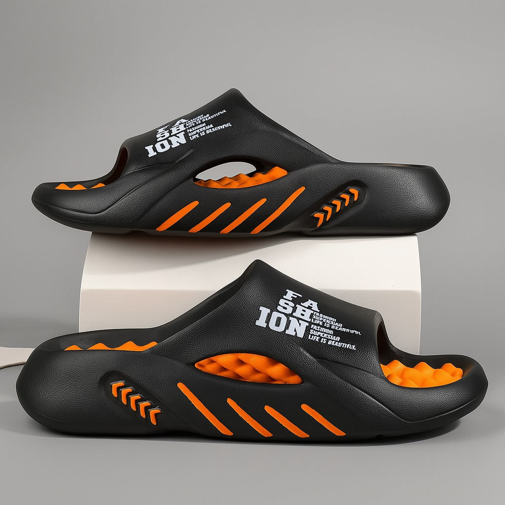 Recovery Slide Sandals - Black