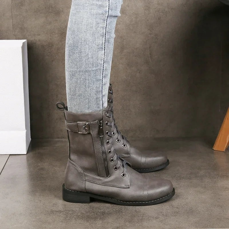 Combat Ankle Boots