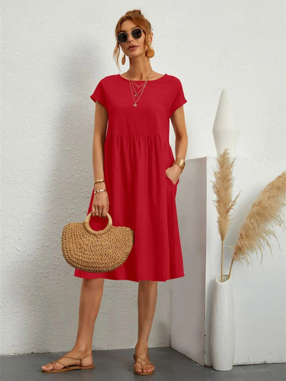 Casual Summer Midi Dress