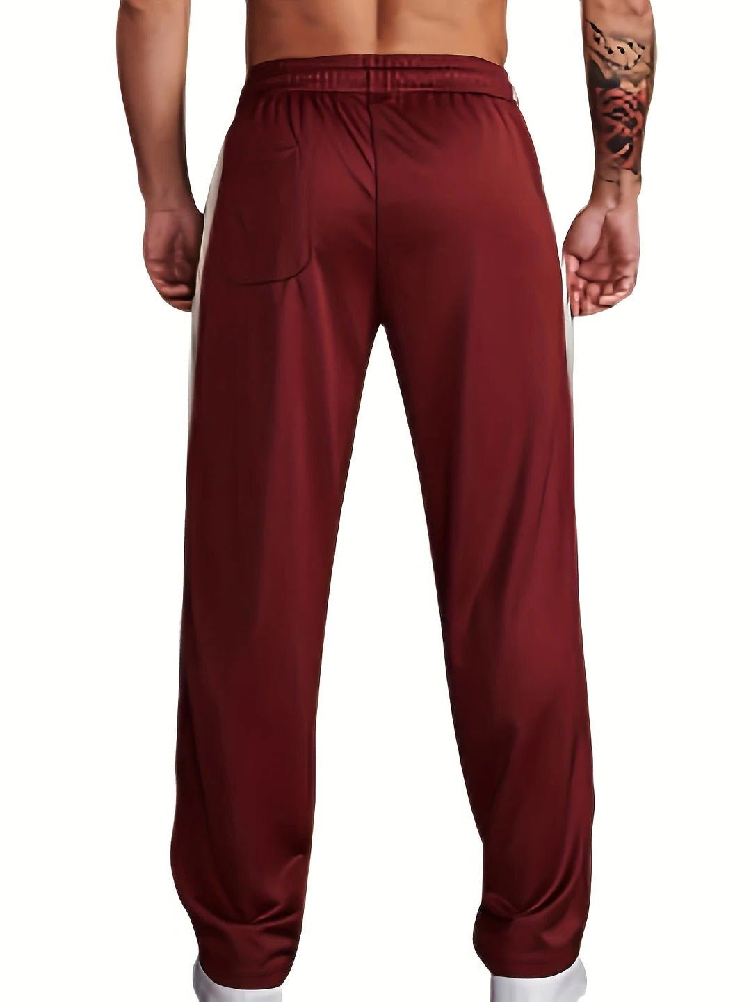 Men's Side-Stripe Relaxed Track Pants