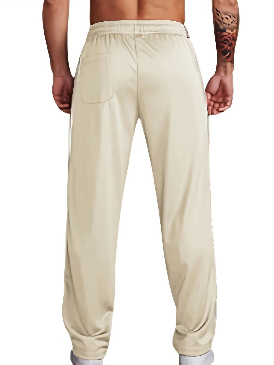 Men's Side-Stripe Relaxed Track Pants