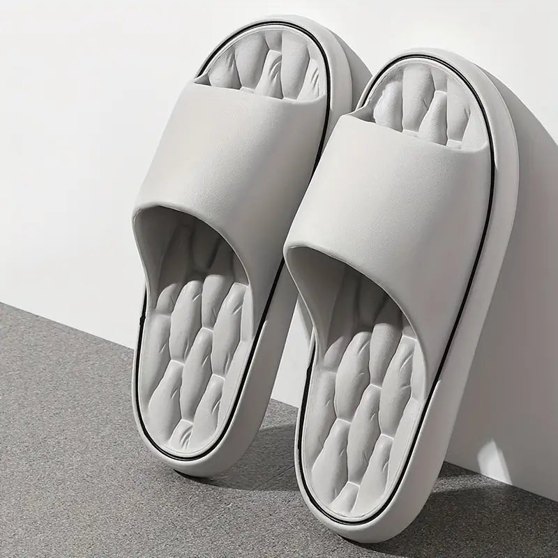 Unisex Slide Sandals - Light Gray